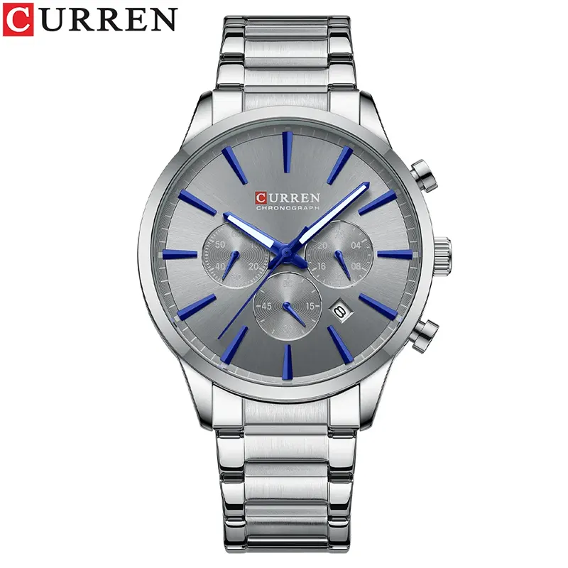 Curren Chronograph Grey Dial Men’s Watch | 8435